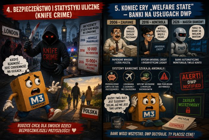 bezpieczeństwo i zasiłki w UK