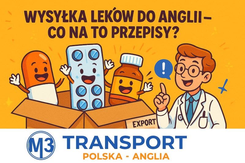wysyłka leków do anglii