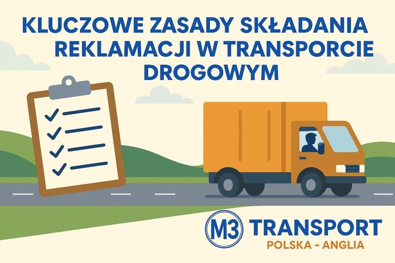 Kluczowe zasady składania reklamacji w transporcie drogowym